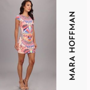 EUC Mara Hoffman Cap Sleeve Mini Dress